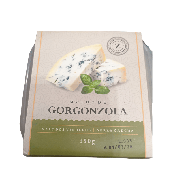 Molho Zaccaron 350g Gorgonzola