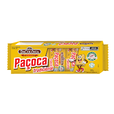 Paçoca Retangular 18g Tradicional