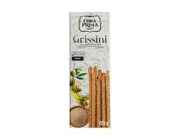 Palito Grissini 125g Obra Prima Azeite e Gergelim