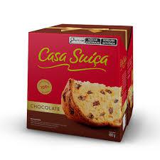 Panettone Casa Suíça 400g Gotas De Chocolate