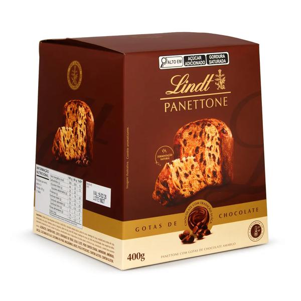 Panettone Lindt 400g Duplo Chocolate