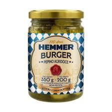 Pepino Hemmer 200g Rodelas Agridoce Burger