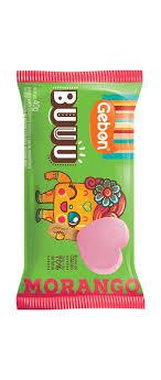 Picolé Buu 60g Coração Morango