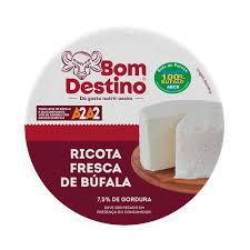 Ricota Cremosa De Bufala Levitare 400g Cestinha