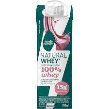 Shake Natural Whey 15g 250ml Morango