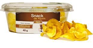 Snack De Aipim 40g Salgado