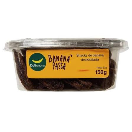 Snack De Banana 150g Desidratada