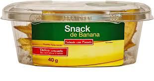 Snack De Banana 40g Salgado