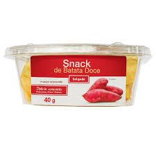 Snack De Batata Doce  40g Salgado