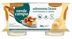 Sobremesa Verde Campo 200g Banana e Canela