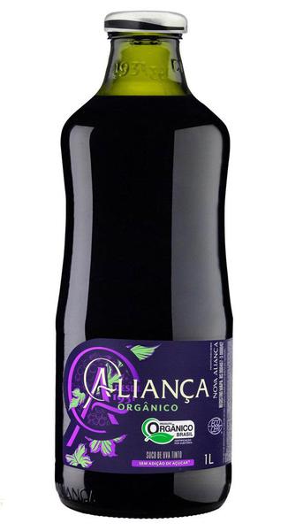 Suco De Uva Alianca 1l Tinto Organico