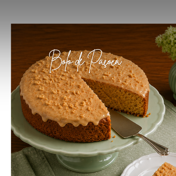 Bolo de Paçoca