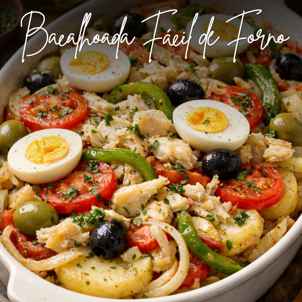 Bacalhoada Fácil de Forno