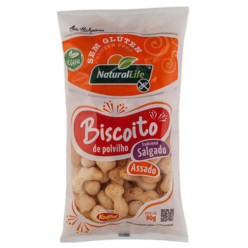 Bisc Polv Natural Life S/G Salg 90g