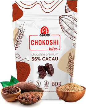 Chokoshi Bits Okoshi 56% Cacau 50g