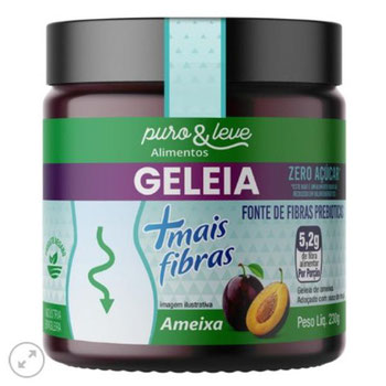 Geleia Veg Puro&leve Ameixa M.F S/A 230g