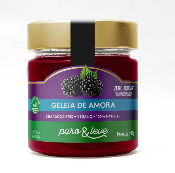 Geleia Veg Puro&leve Amora S/A 230g