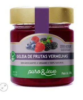 Geleia Veg Puro&leve Frutas Verm S/A 230g
