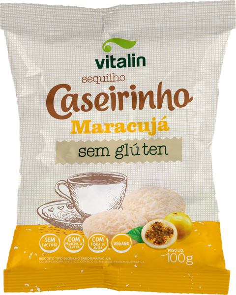 Sequilhinho Cas Vitalin S/Gluten Marac 100g