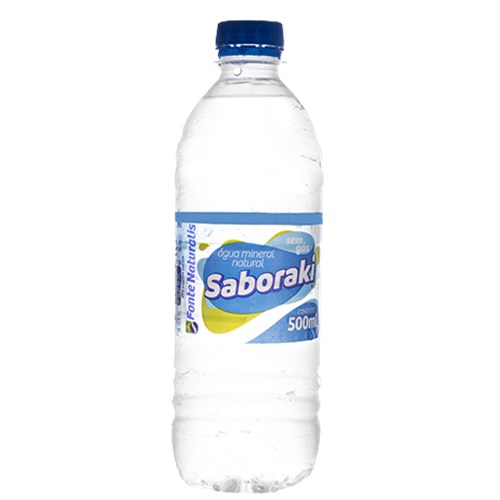 AGUA MINERAL S/GAS SABORAKI 500ML