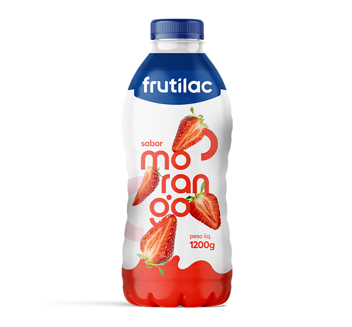 BEBIDA LACTEA FRUTILAC MORANGO 1 2L