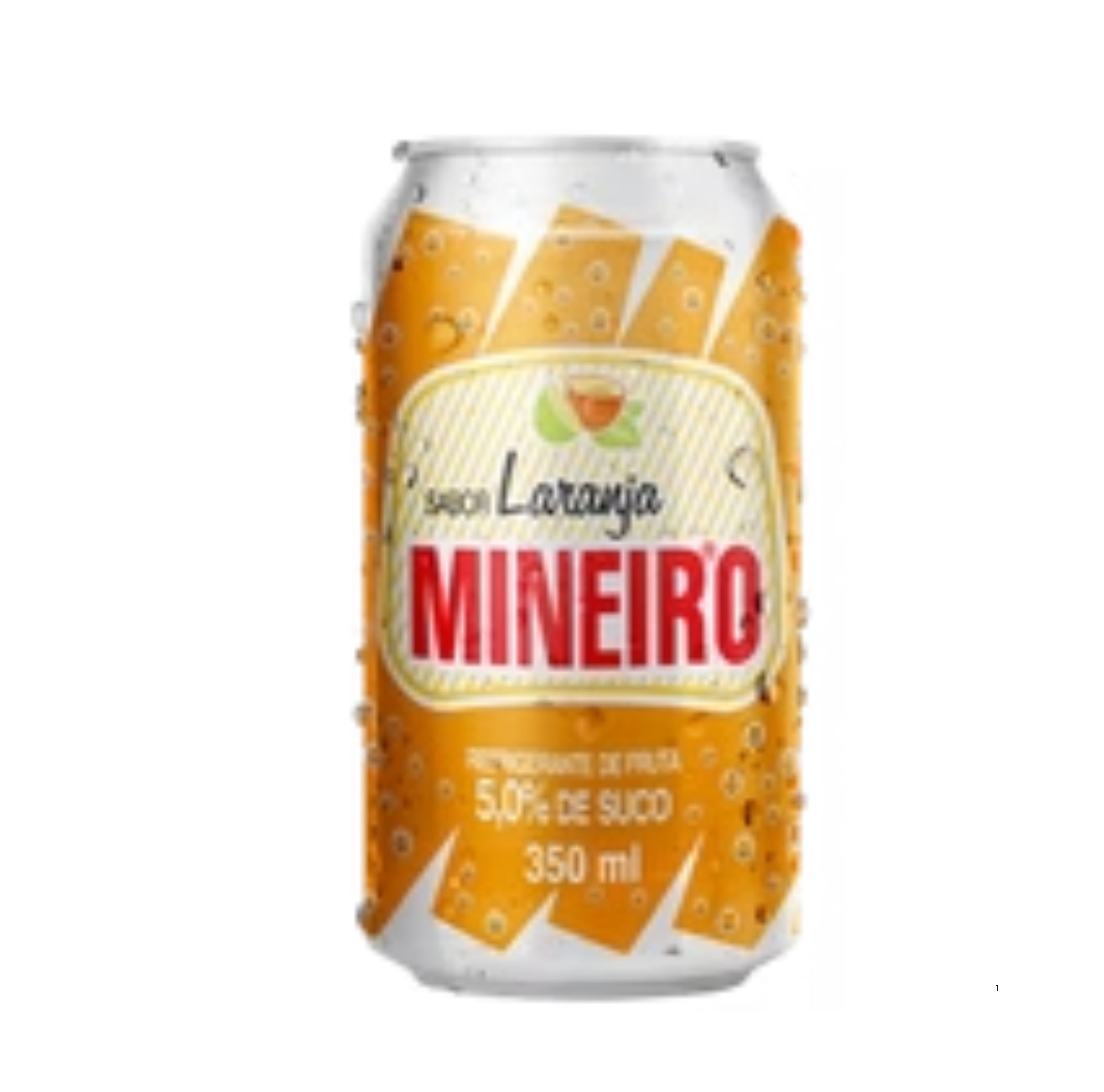 REFRIGERANTE LT  MINEIRO LARANJA 350ML