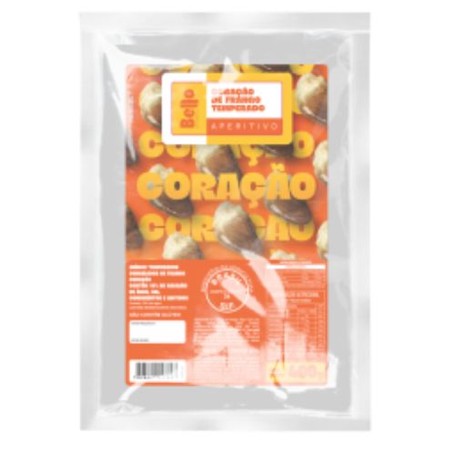 CORACAO FRANGO TEMP  BELLO 400G