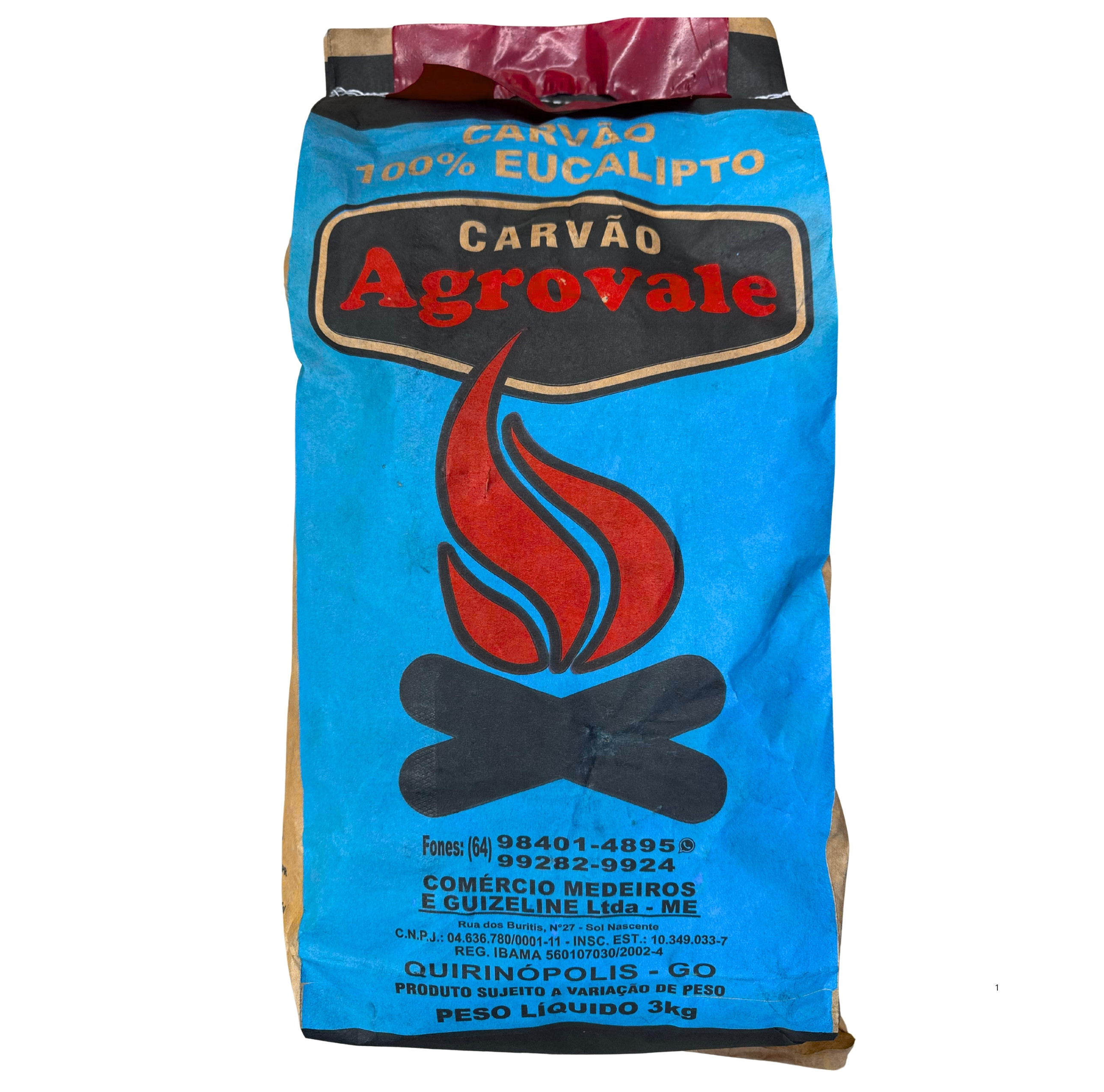 CARVAO AGROVALE 3KG