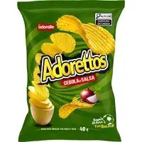 ADORETTOS BATATA FRITA OND CEB E SAL 40G