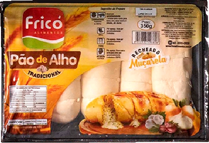PAO ALHO TRADICIONAL FRICO 350G