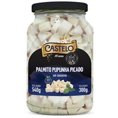 PALMITO PUPUNHA PICADO CASTELO 1 800KG