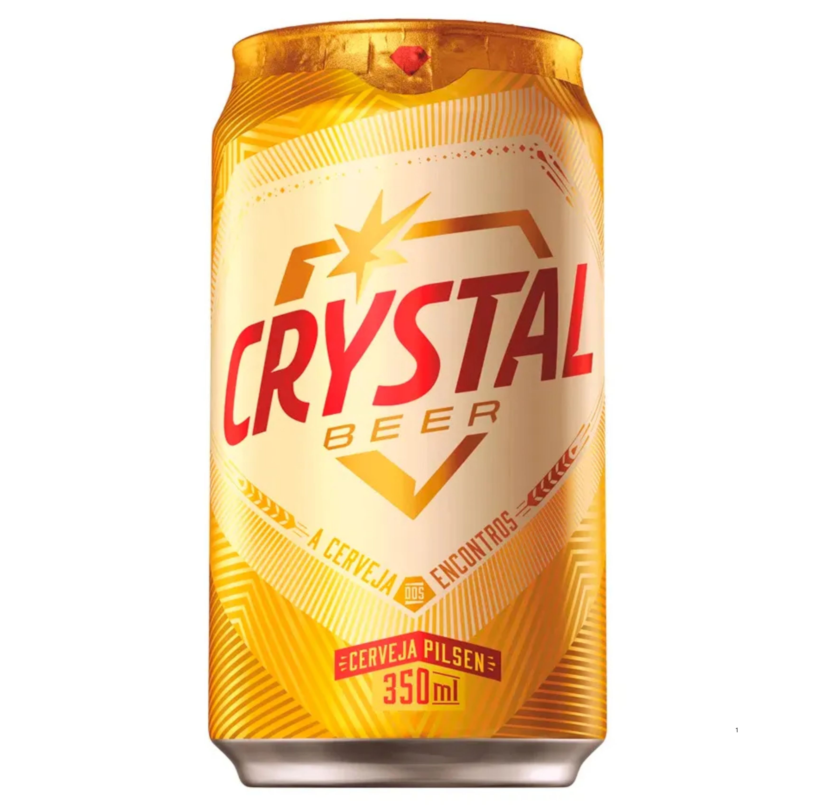 CERVEJA LT  CRYSTAL 350ML