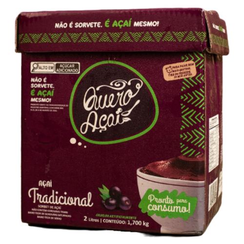 ACAI QUERO ACAI TRADICIONAL 2L 6