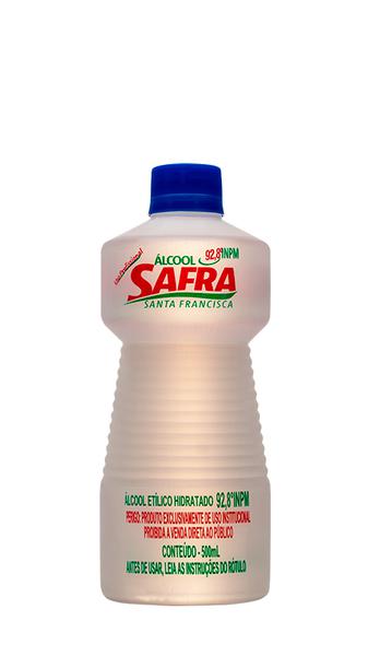 ALCOOL SAFRA INSTITUCIONAL 92,8º 500ML