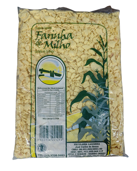 FARINHA MILHO LAGOINHA AMARELA 1KG