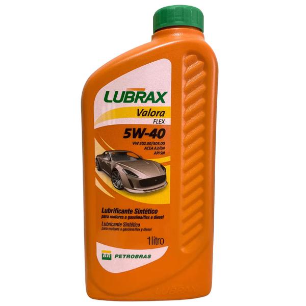 OLEO MOTOR LUBRAX VALORA FLEX 5W40 1LT