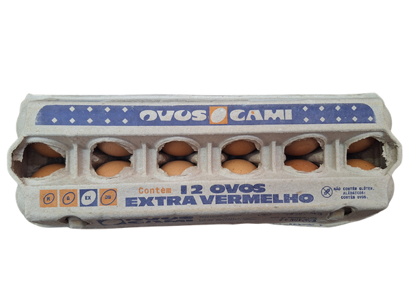 OVOS CAMI VERM GD CAIXA 12UN