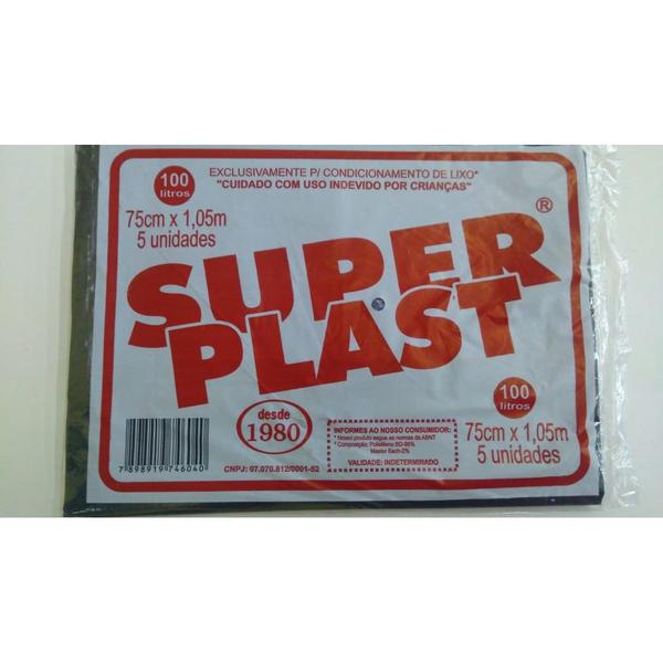 SACO LIXO SUPER PLAST 100LT