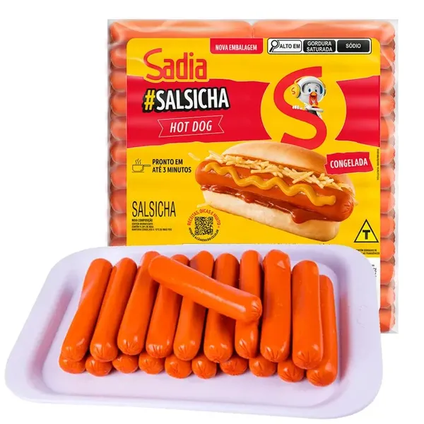 SALSICHA SADIA HOT DOG KG