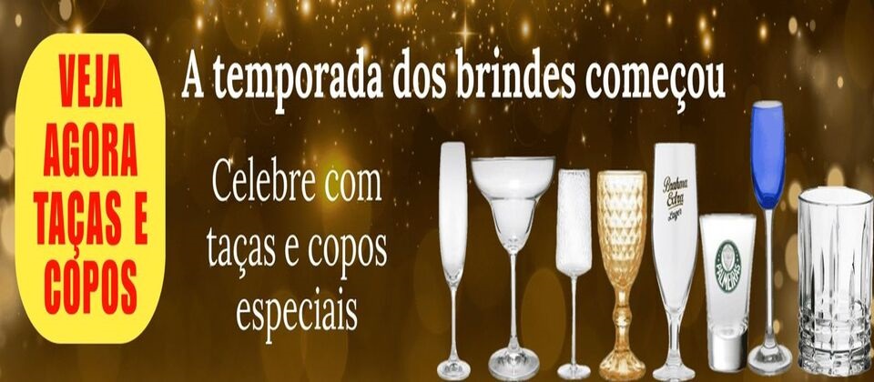 taças + sacolas