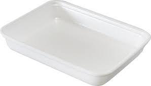 BANDEJA ISOPOR S/TAMPA 350ML C/100UN