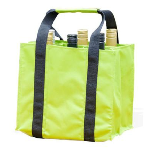 BOLSA 6 GARRAFAS BLOCK VERDE