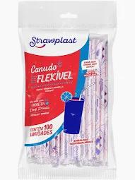 CANUDO FLEX STRAWPLAST C/100