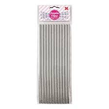 CANUDO PAPEL LISO BRILHANTE PRATEADO