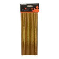 CANUDO PAPEL LISO DOURADO