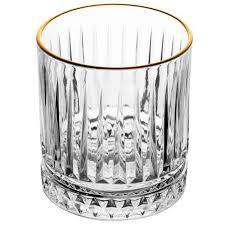 COPO BAIXO CRISTAL FIO OURO DELI 330ML