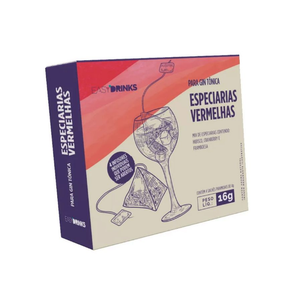 EASY DRINKS ESPECIARIAS VERMELHAS 16G