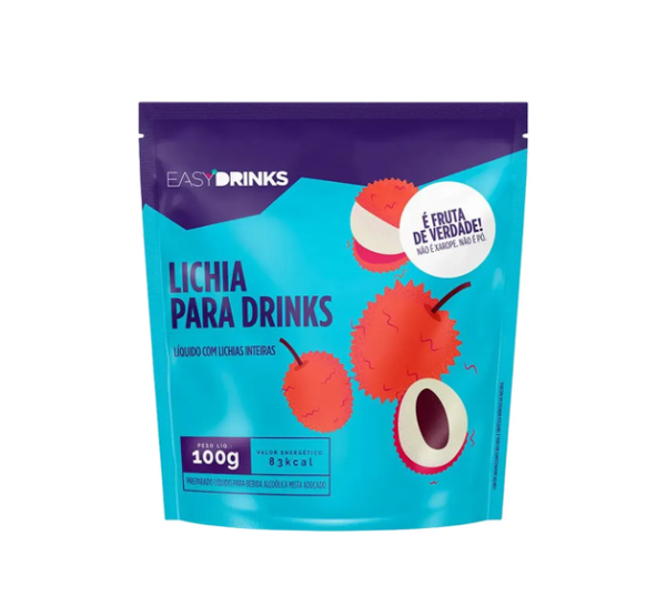EASY DRINKS FRUTAS LICHIA 100G