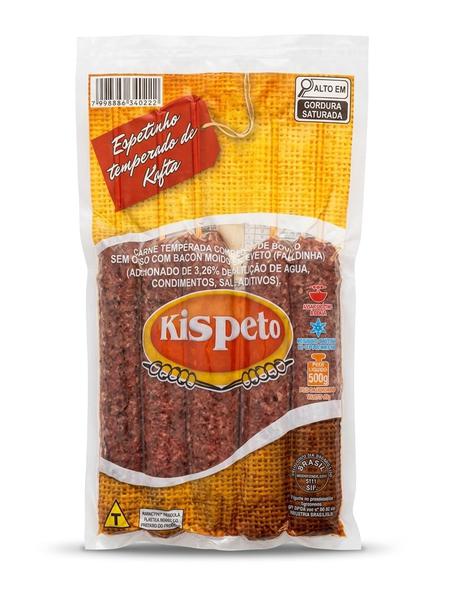 ESPETO KAFTA TEMPERADA 500G