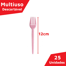 GARFO SOBREMESA GOLDPLAST C/25 ROSA